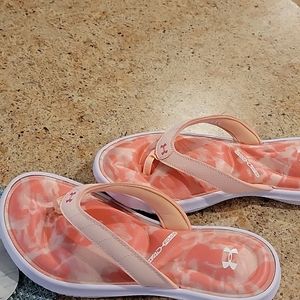 Under Armour flip flops